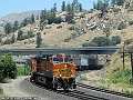 BNSF 5072 at Woodward, CA in June 2005